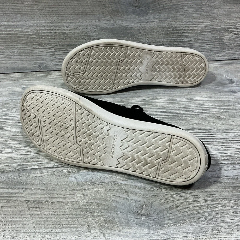 Xero Shoes Men's Dillon Barefoot Minimalist Classic Sneakers Black Size 11.5